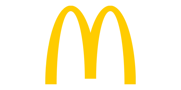 The McDonald's logo, a golden M.